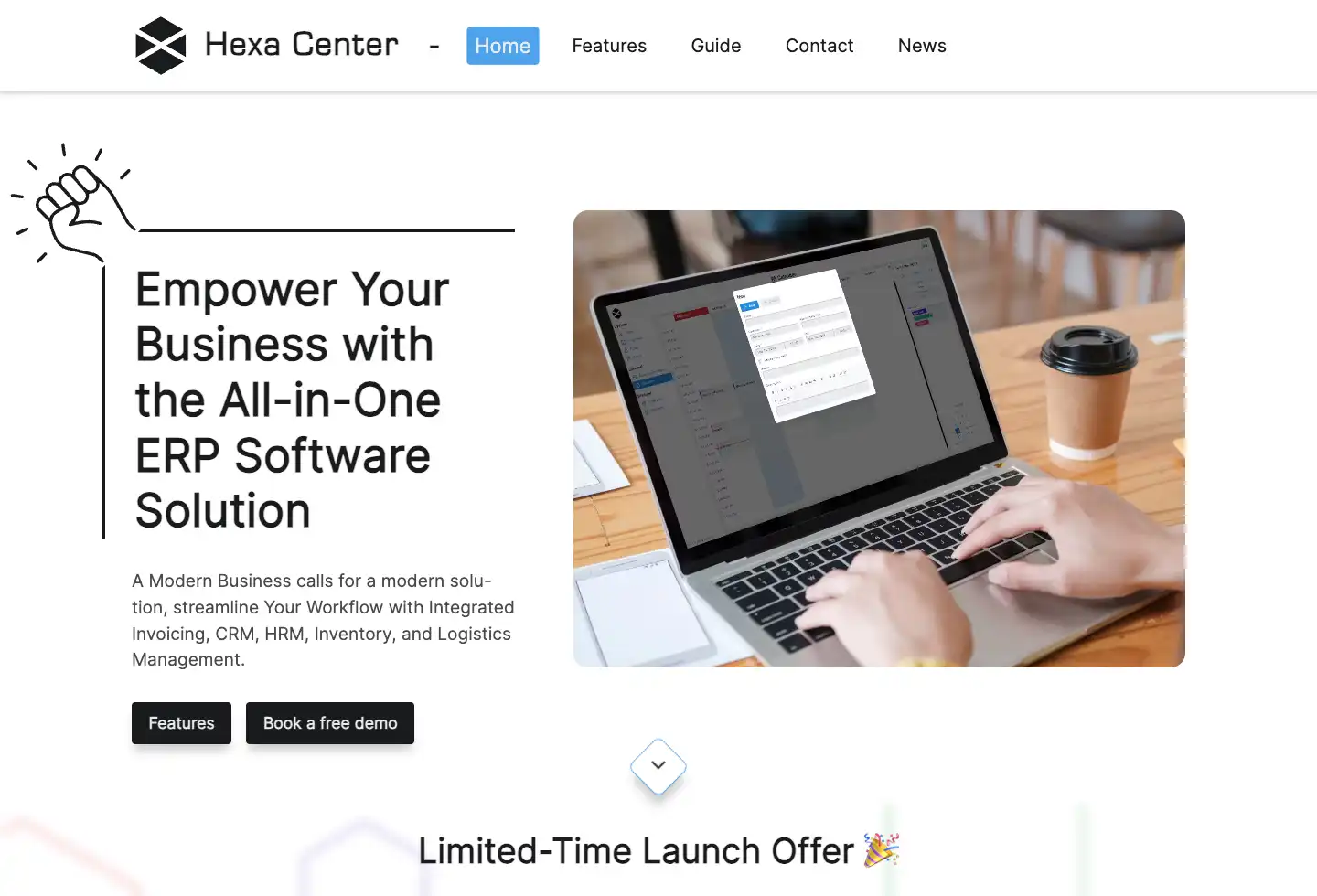 Hexa Center - Modern ERP Solution for Your Business